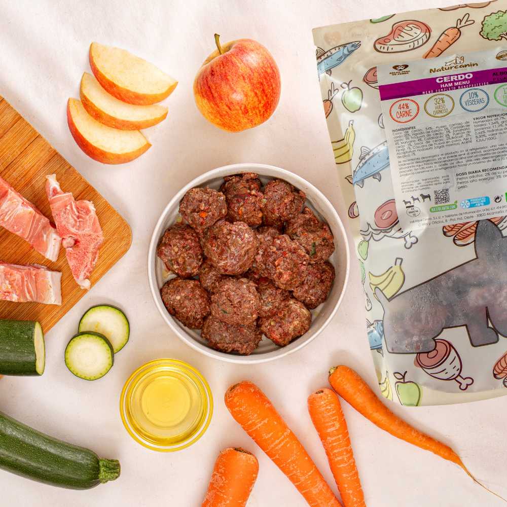 NATURCANIN MENU ALBONDIGAS CERDO