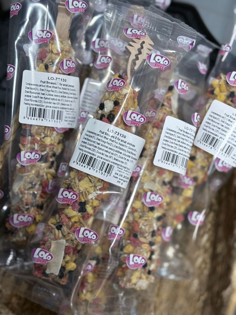 BARRITAS INDIVIDUALES PARA MORDER  FRUTAS