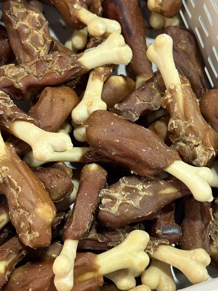 MUSLITOS DE CONEJO CON HUESITO DE CALCIO